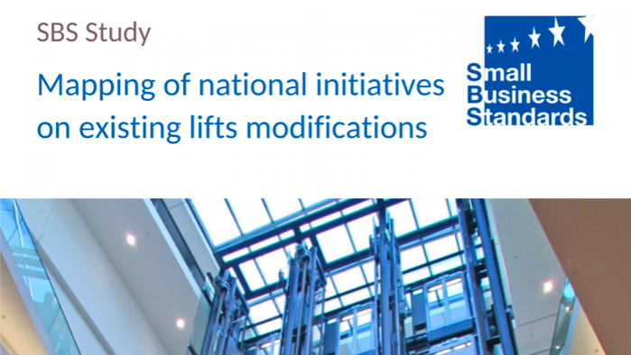 SBS Study - Mapping of national initiatives on existing lifts modifications