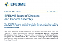 EFESME Board of Directors and General Assembly - 25 June 2024