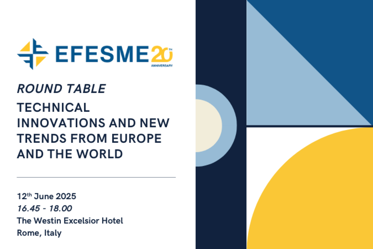 EFESME 20th Anniversary - Join EFESME and ANACAM in the Eternal City