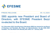 SBS appoints new President and Board of Directors, with EFESME President Bezzi re-elected to the Board