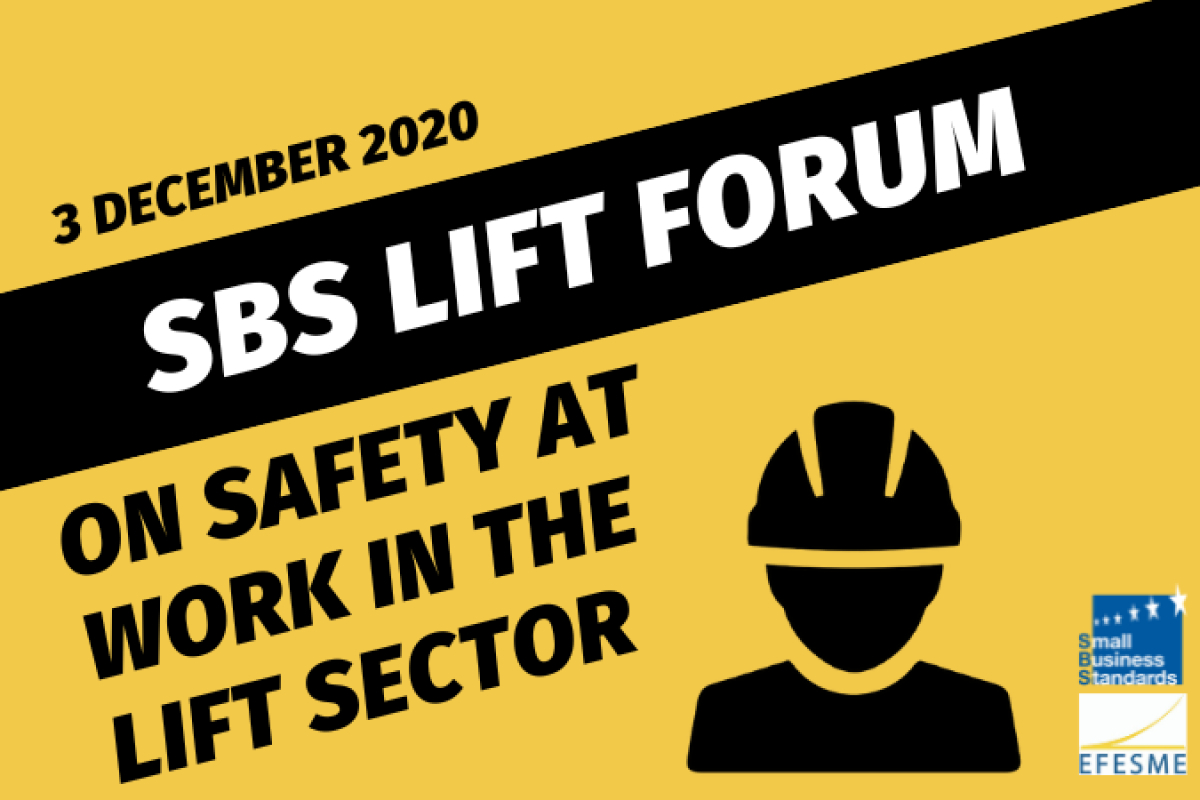 SBS Lift Forum ~ Safety at work in the lift sector
