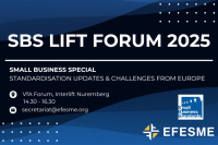 SBS Lift Forum 2025: Standardisation Updates &amp; Challenges from Europe