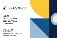 EFESME 20th Anniversary - Evening event during Interlift 2025