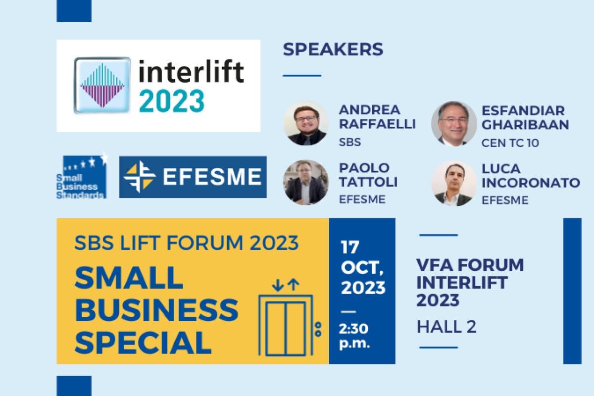 SBS Lift Forum 2023 - SBS BUSINESS SPECIAL at Interlift