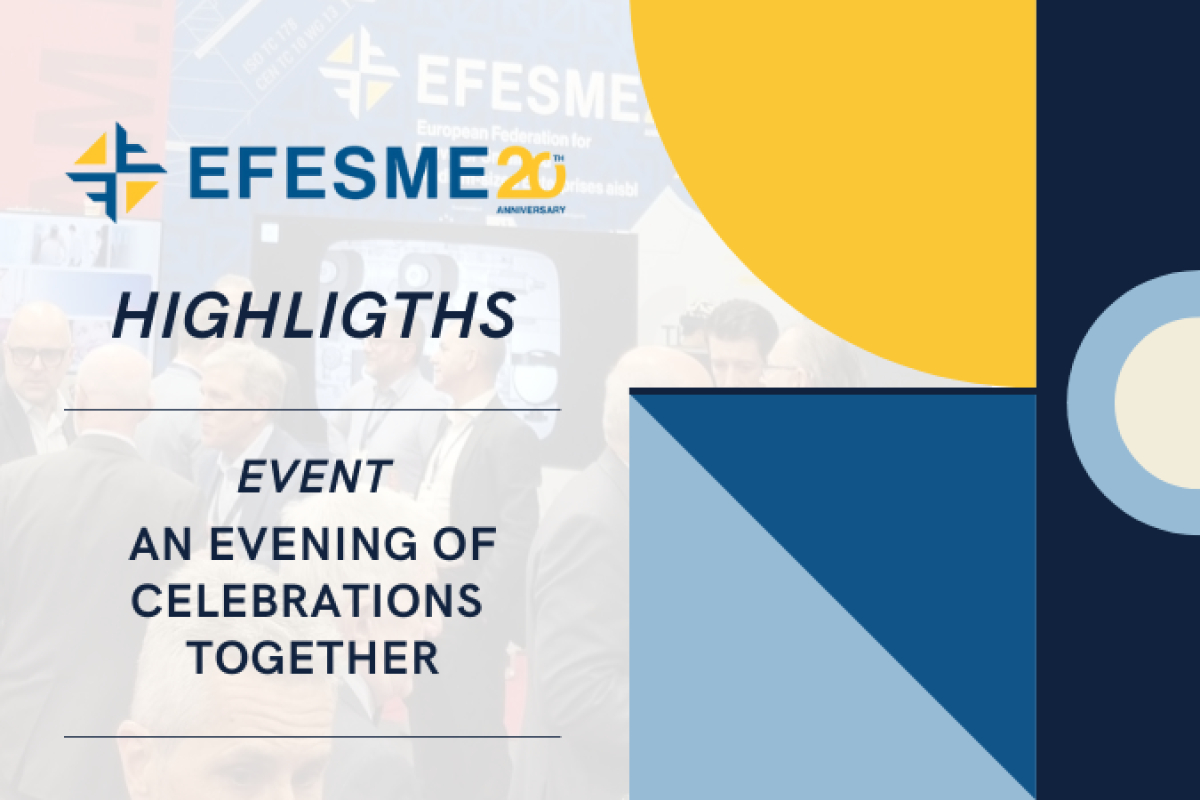 EFESME 20th Anniversary &sim; An evening together at Interlift